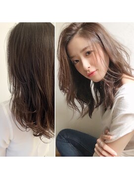 チョビー 銀座(chobii) チョビー銀座桜井デジタルパーマコテ巻き風パーマ　デジパ