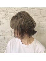 アジールヘア 東上野店(agir hair)&nbsp;ダブルカラー/ミルクティーカラー/Aラインボブ【上野/東上野】