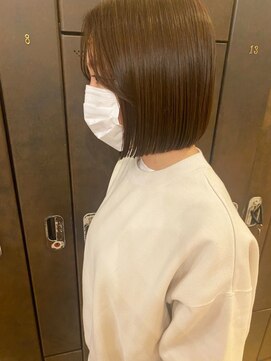 マッシュ 北堀江(MASHU) パツっとボブ