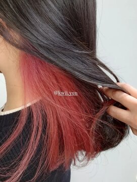 コークス 原宿 表参道(COKETH) ★推し色にいかが？レッドピンクインナカラー