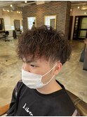 無造作パーマ