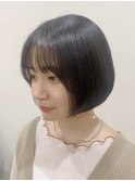ころんとまるみショートボブ