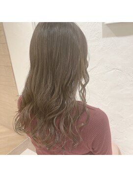 アロマ ヘアルーム 池袋店(AROMA hair room) エアリーゆる巻きロング春パーマうるツヤシアーグレージュ/池袋
