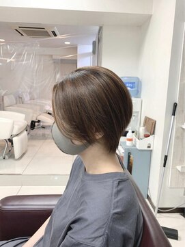 ヌクモリオーガニック(NUKUMORI organic) ナチュラルさらつやショートボブ