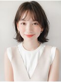 グラデーションカラー青髪セクションカラーデジタルパーマ