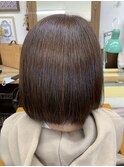 《salon de max》やわらかカラー☆前下がりボブ