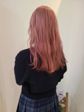 ヘアーメイク コラソン(hair make corazon) 似合わせカットメルティカラー着物フェミニンロング