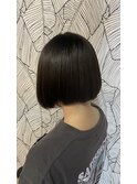 【梅雨対策】20代30代40代艶髪大人女性エアストレートミニボブ