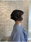 【un.cocon 吉祥寺】大人女性  ショートボブ　ウェーブ♪
