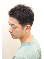 ヘアーアンドグルーミング ヨシザワインク(HAIR&GROOMING YOSHIZAWA Inc.) 緩めスパイラル/ツーブロック/刈り上げ/メンズパーマ/ショート