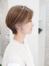 美容室ぬばたま 練馬店 インナーカラーショート