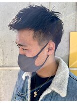 ニアウ 太田店(Niau)&nbsp;メンズパーマ波巻きスパイラルパーマツイストスパイラルパーマ