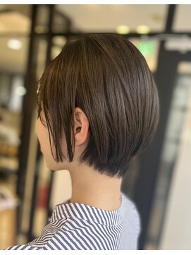 ニカイ(2F) ベリーショート/美髪/オリーブベージュ