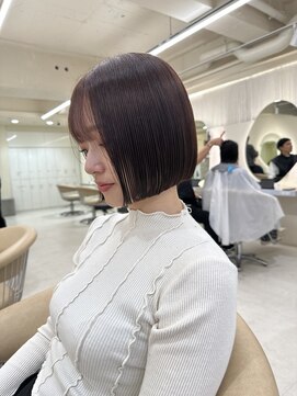 ニコ トウキョウ 渋谷(nico TOKYO) ボブ/切りっぱなしボブ/タッセルボブ/ミニボブ/縮毛矯正