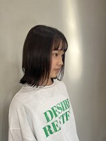 ブースヘア(booth hair) One Length bob