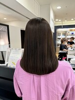 エイチツーオーアヴェダ 渋谷ヒカリエＳｈｉｎＱｓ店 クロードモネＨ２Ｏアヴェダ ダークブラウン/秋カラー/渋谷/渋谷駅