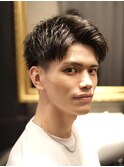 【神田】これぞ王道！ツーブロアップバング清潔スタイル
