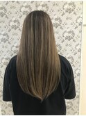 ベージュカラー/艶髪/大人女性/前髪カット/20代30代40代50代