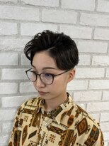 アッシュ 稲田堤店(Ash) 刈り上げショート×アレンジ