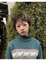 カゼ ダイカンヤマ Kaze DAIKANYAMA ショートパーマ