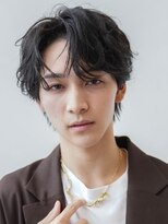 ハバナ 渋谷(HAVANA)&nbsp;アッシュブラック/マッシュパーマ/刈り上げ/ツーブロック