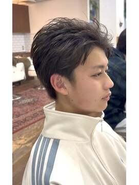 ラグ(log) サロンワーク×メンズフェザーショート！