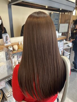 ルシードスタイルアイフラット(LUCIDO STYLE I-FLAT) 王道ブラウン×ストレート