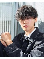 ワンズナゴヤ 名古屋栄店(ONE's NAGOYA)&nbsp;韓国マッシュスペインカールスパイーキーショートブルーブラック