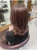 《30～40代おすすめ》ピンクベージュ×ハイライト　柏/流山