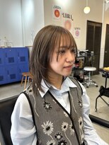 ラック 津田沼(LUCK)&nbsp;グレージュとレイヤー/ダブルカラーインナーカラーケアブリーチ