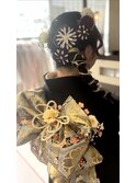 成人式ヘアセット着付け♪♪