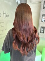 ラニシス ヘアー(Lanisis Hair) レッドブラウン！