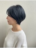 ショート　美髪カラー