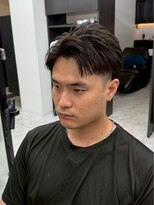 ソレイユ バイ アルフレッド(SOLEIL by alfRed)&nbsp;ツーブロック　刈り上げ　アップバング