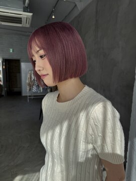 カシェル トウキョウ(Cashel Tokyo) 【sota】ピンクラベンダー/顎ラインボブ