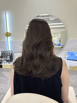 シェノン サントル(CHAINON CENTRE) 梅田/黒髪/クラゲヘアー/オリーブグレー/小顔/ココアベージュ