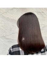 ヘアカラー専門店fit color 平井店【フィットカラー】オーガニックカラー/白髪染め&nbsp;ダークアッシュ/似合わせカット/ミディアムレイヤーカット[平井]