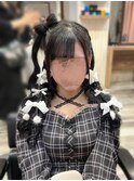 *.髪リボンりんごちゃんヘア.*