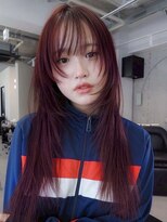 シティ(sity.)&nbsp;天神　ブリーチなしダブルカラー　レイヤーカット　暖色カラー