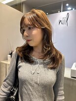 ニール(niil) 《 sakura 》レイヤーカット × ベージュ