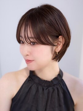 エインアンリー 表参道(AIN.ANLY.) 前髪あり大人耳掛けショート30代40代【AIN.表参道】川原大地