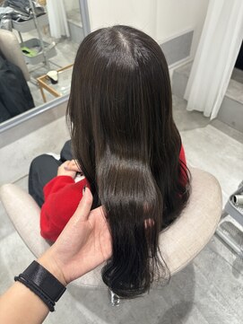 インスヘアー 梅田(INCE HAIR) オリーブカラー