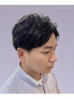 ウエストサイドカットクラブ(West Side Cut Club)&nbsp;アップバングニュアンスパーマスタイル