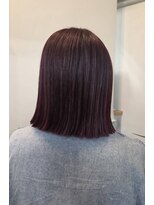 ヘアメイク ゼロサンヨンゴ(Hair Make 0345)&nbsp;【大宮0345】切りっぱなしボブ×艶感カラー