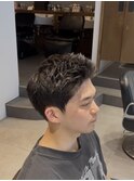 スパイキーショート メンズショート フェード 渋谷 メンズサロン