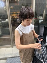 ハレケルーピディア(HAREKE loopidia)&nbsp;秋色ウェーブショート