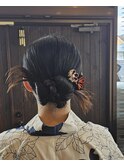 浴衣ヘア