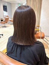 リアン 綱島(Lien)&nbsp;マロンベージュ/ピンクベージュ/暖色/ブリーチなし/ケアカラー
