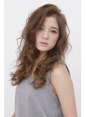 20代30代40代大人可愛いかきあげ小顔くせ毛風ラフウェーブ