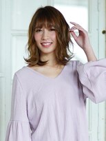 プリムワークス hair&nail Prime works&nbsp;軽やかでフワッとミディvol.3